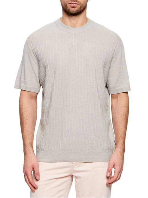 Maglia in lino e cotone Boss Orange | 50558718070